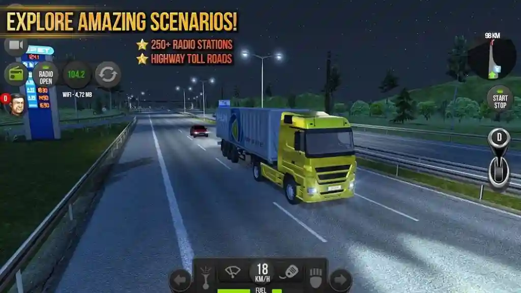 Truck Simulator: Europe mod apk