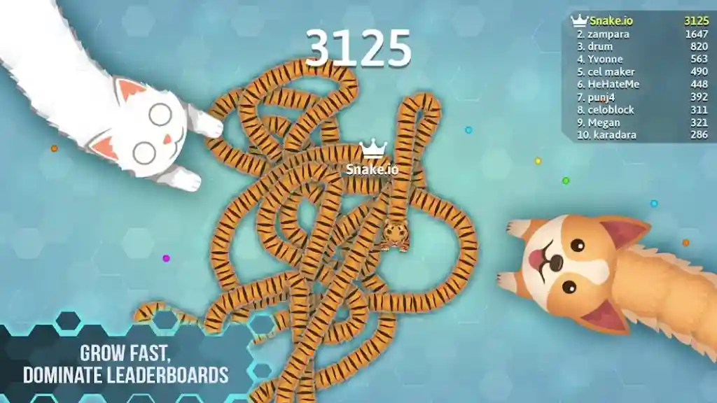 Snake io Unlocked all skins