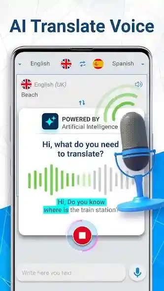 AI Voice Translator Translate