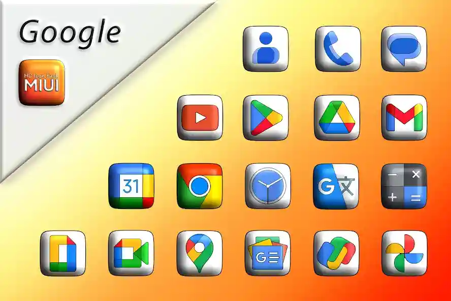 MIUI 3D - Icon Pack