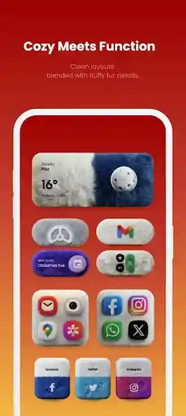 Fluffy Widgets for KWGT apk