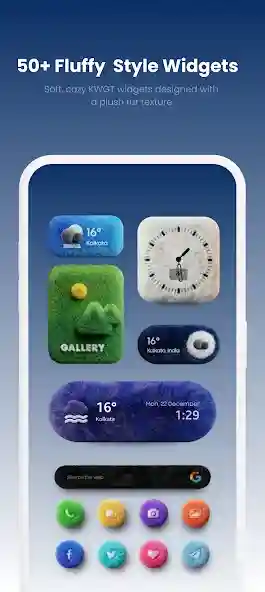 Fluffy Widgets for KWGT